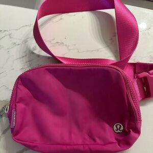 Lululemon sonic pink belt bag